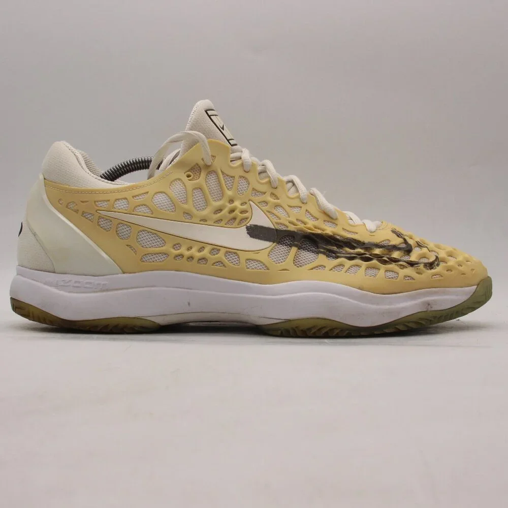 Nike Tennis Rafa Nadal Zoom Cage 3 Men's 13 Metallic Summit Wimbledon 918193-105